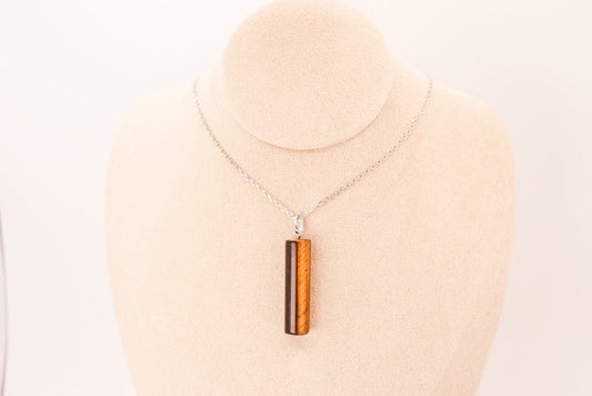 Pendant | Tiger's Eye Pillar-1