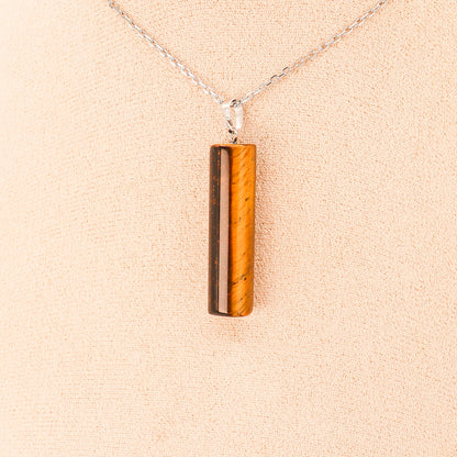 Pendant | Tiger's Eye Pillar-0