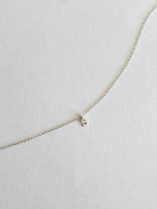 Collier Lettre d'Amour argent-0